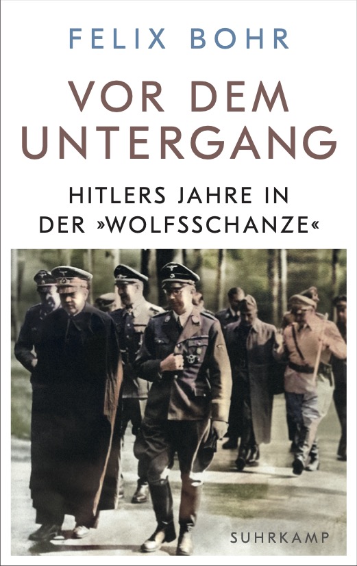 Titelbild des Buches "Vor dem Untergang" von Felix Bohr, Suhrkamp 2025